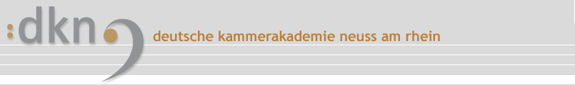 Deutsche Kammerakademie Neuss am Rhein